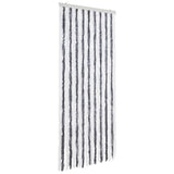 Insect Curtain Grey and White 56x185 cm Chenille
