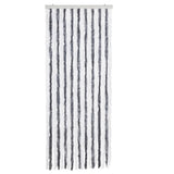 Insect Curtain Grey and White 56x185 cm Chenille
