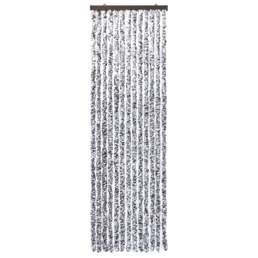Insect Curtain Brown and Beige 56x185 cm Chenille