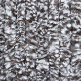 Insect Curtain Brown and Beige 56x185 cm Chenille - Rear View