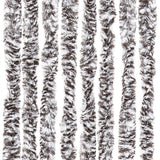 Insect Curtain Brown and Beige 90x220 cm Chenille