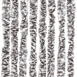 Insect Curtain Brown and Beige 100x220 cm Chenille