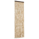 Insect Curtain Beige 56x185 cm Chenille - Front View