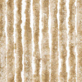 Insect Curtain Beige 56x185 cm Chenille - Rear View