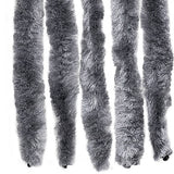 Insect Curtain Silver 56x185 cm Chenille - 45-Degree Angle