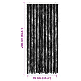Insect Curtain Anthracite 90x220 cm Chenille