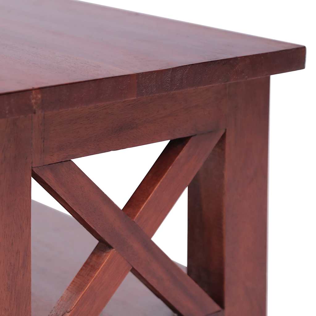 TV Cabinet Brown 120x30x40 cm Solid Mahogany Wood