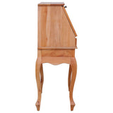 Secretary Desk 78x42x103 cm Solid Mahogany Wood - Top-Down View