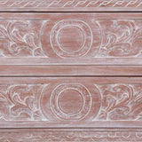 Sideboard with 2 Drawers 90x30x60 cm Solid Mahogany Wood - Extra Image