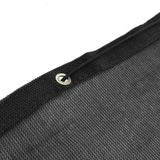 Container Net HDPE 3.5x7 m Black - Top-Down View