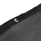 Container Net HDPE 3.5x8 m Black - Top-Down View