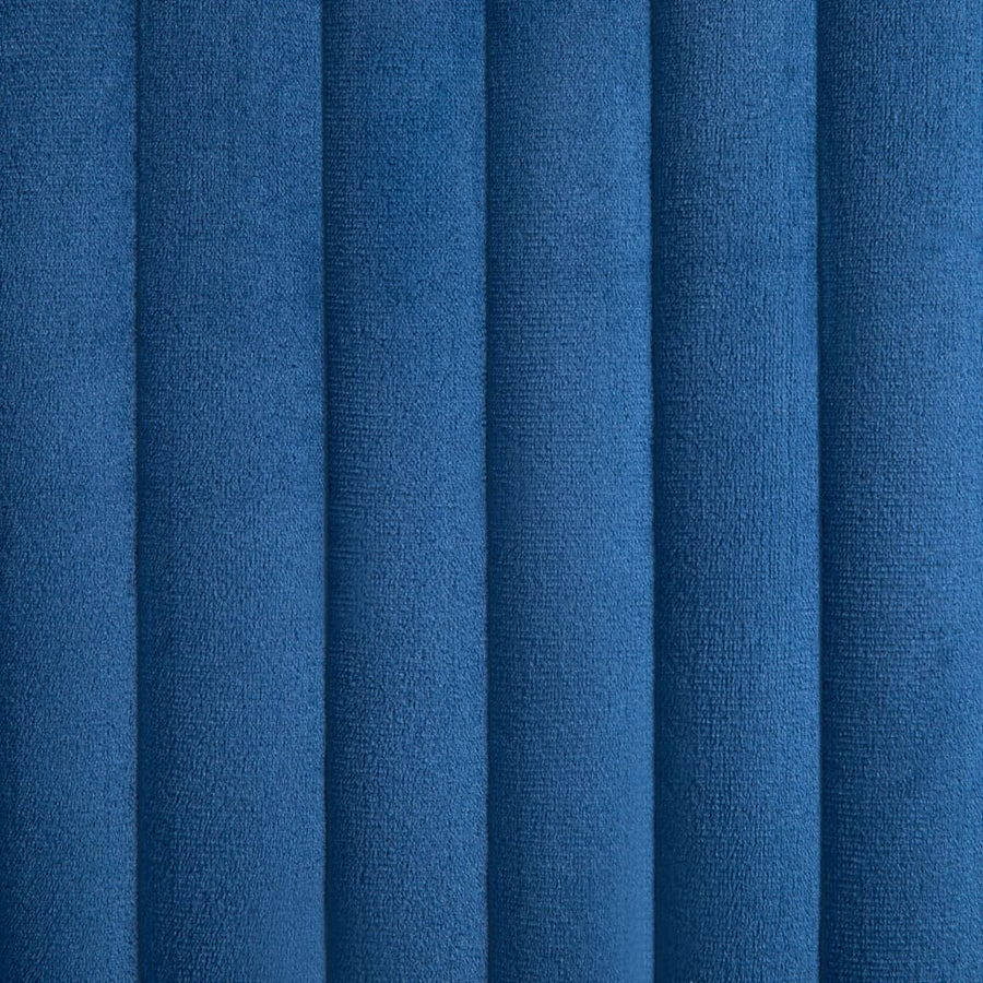 Dining Chairs 2 pcs Blue Velvet