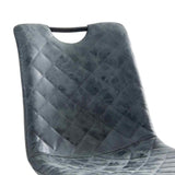 Dining Chairs 2 pcs Black Faux Leather