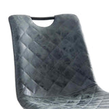 Dining Chairs 4 pcs Black Faux Leather