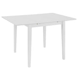 3 Piece Dining Set MDF White