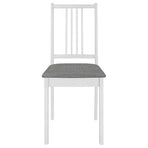 3 Piece Dining Set MDF White