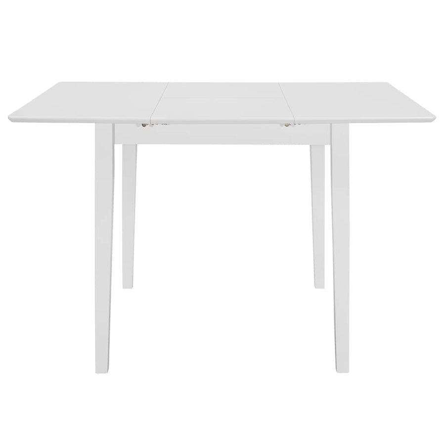 3 Piece Dining Set MDF White