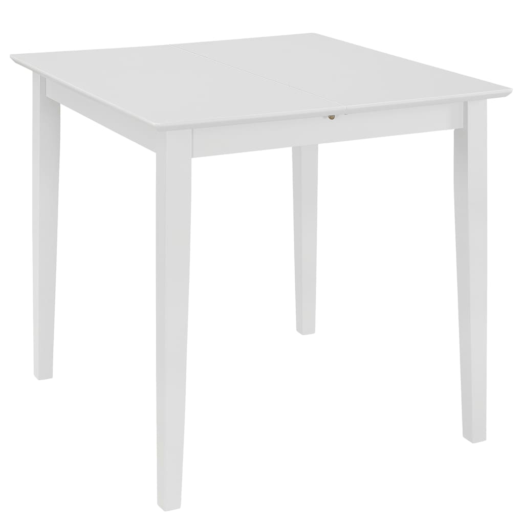 3 Piece Dining Set MDF White