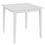 3 Piece Dining Set MDF White