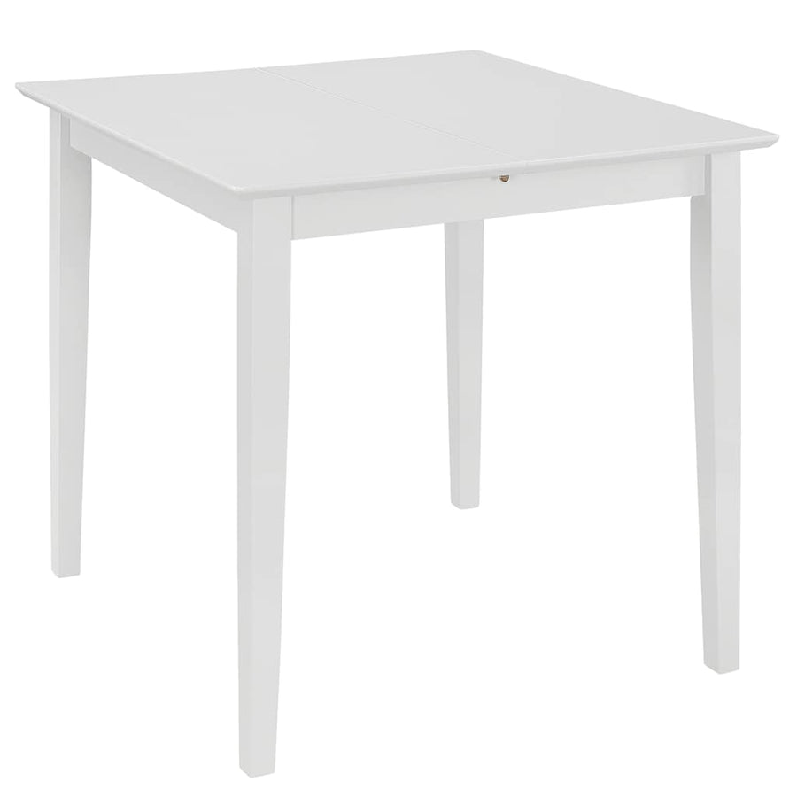 3 Piece Dining Set MDF White
