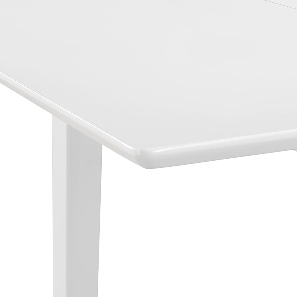 3 Piece Dining Set MDF White