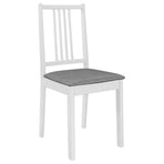 3 Piece Dining Set MDF White