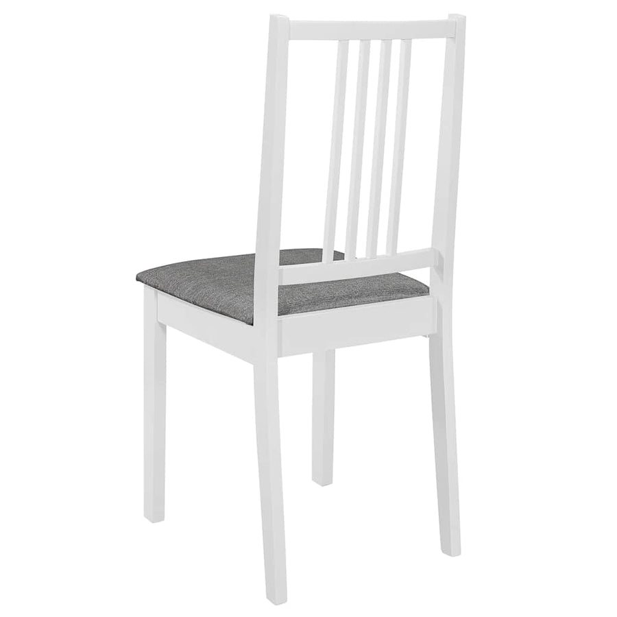 3 Piece Dining Set MDF White