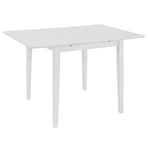 5 Piece Dining Set MDF White