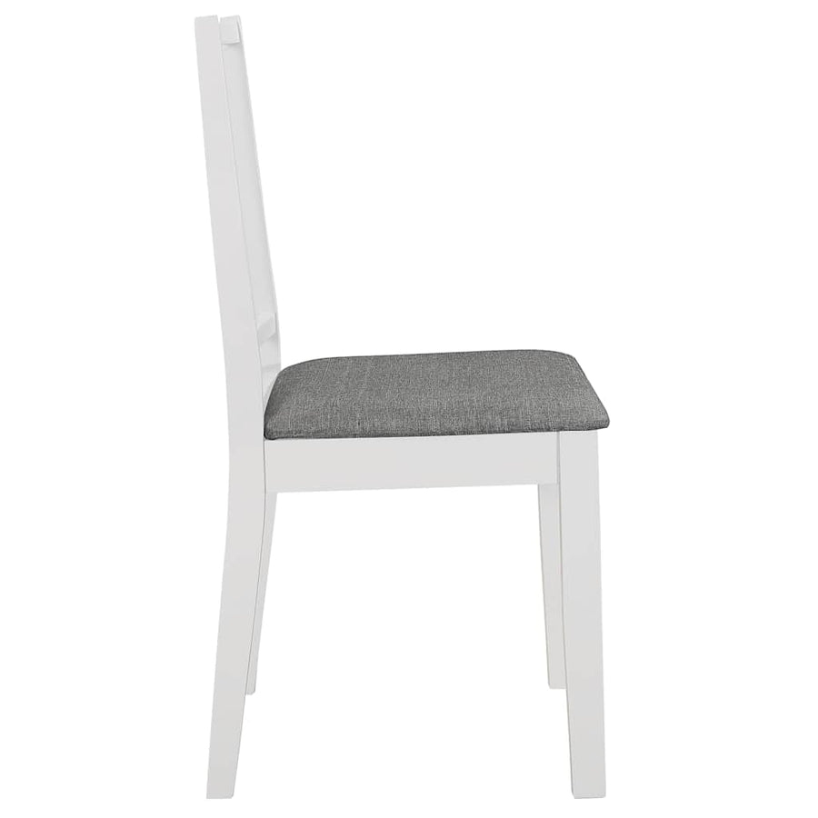 5 Piece Dining Set MDF White