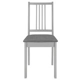 5 Piece Dining Set MDF Grey - Extra Image