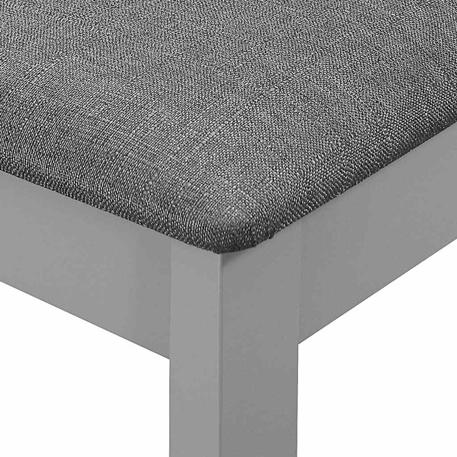 5 Piece Dining Set MDF Grey
