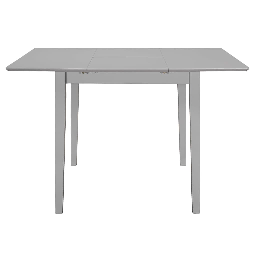 5 Piece Dining Set MDF Grey