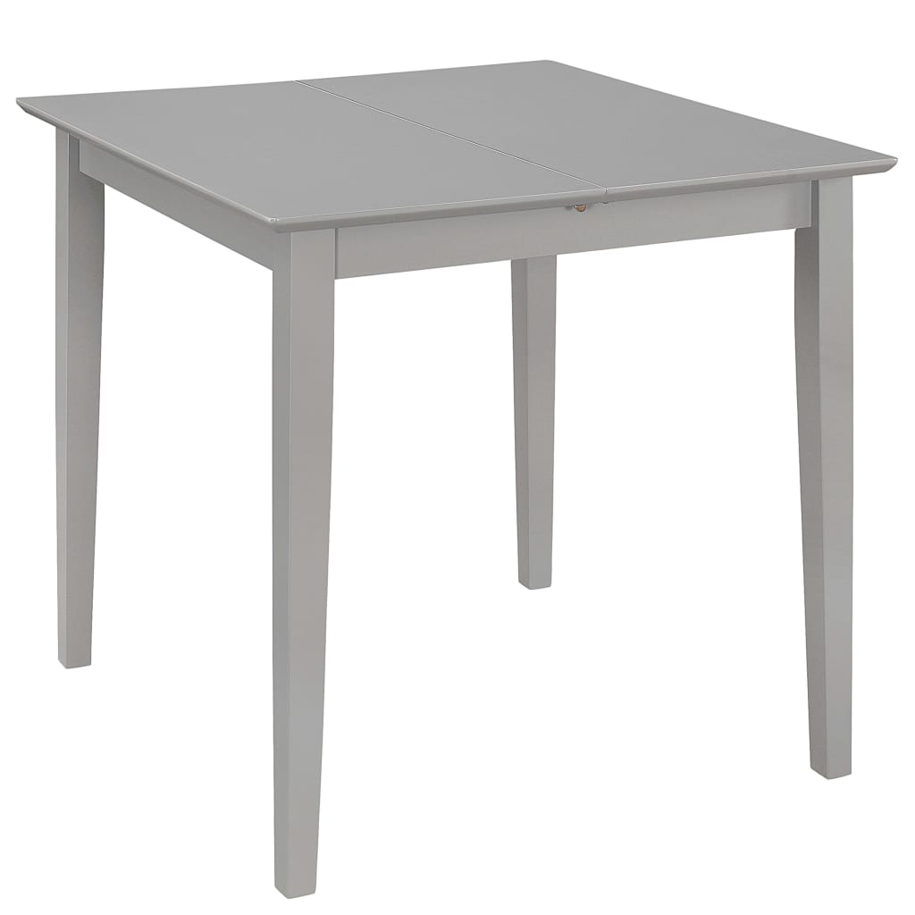 5 Piece Dining Set MDF Grey