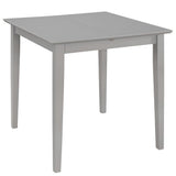 5 Piece Dining Set MDF Grey