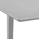 5 Piece Dining Set MDF Grey