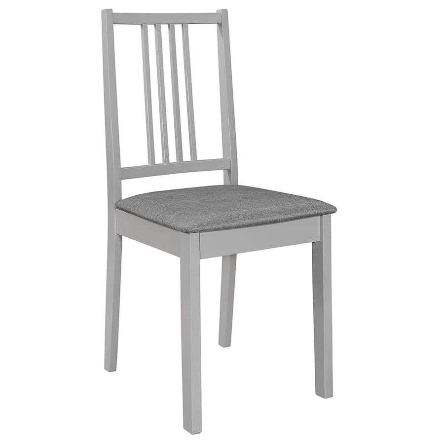 5 Piece Dining Set MDF Grey