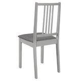 5 Piece Dining Set MDF Grey - Extra Image