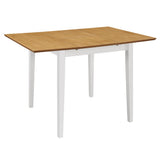 3 Piece Dining Set MDF White