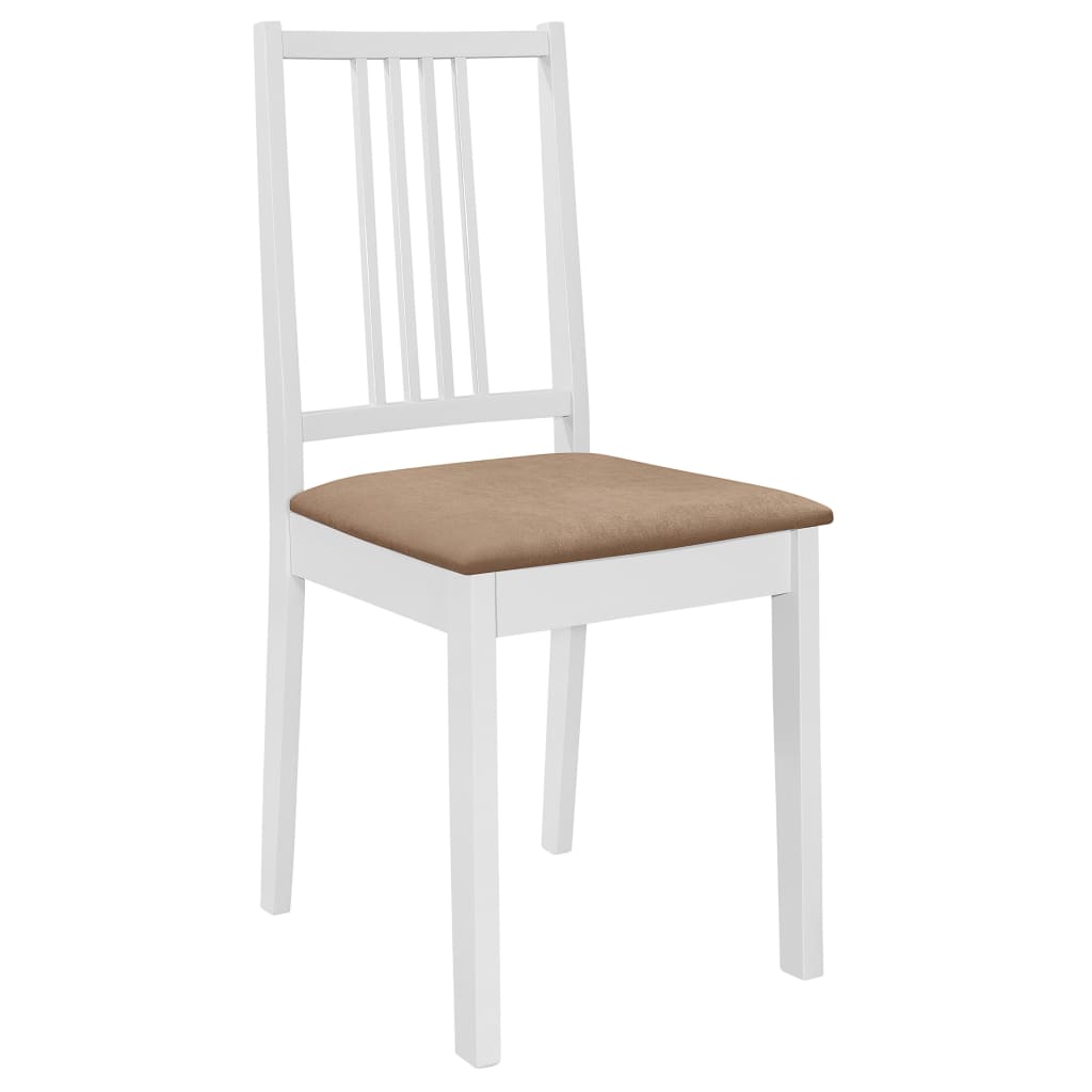 3 Piece Dining Set MDF White