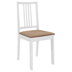 3 Piece Dining Set MDF White