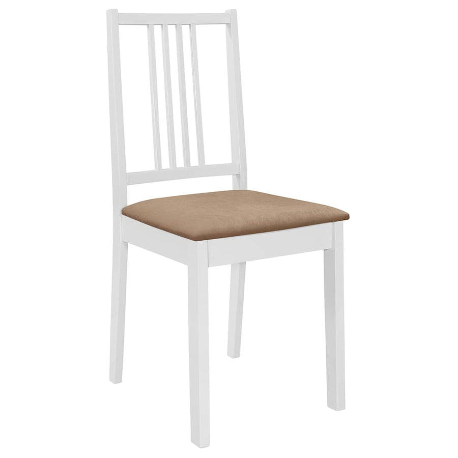 3 Piece Dining Set MDF White