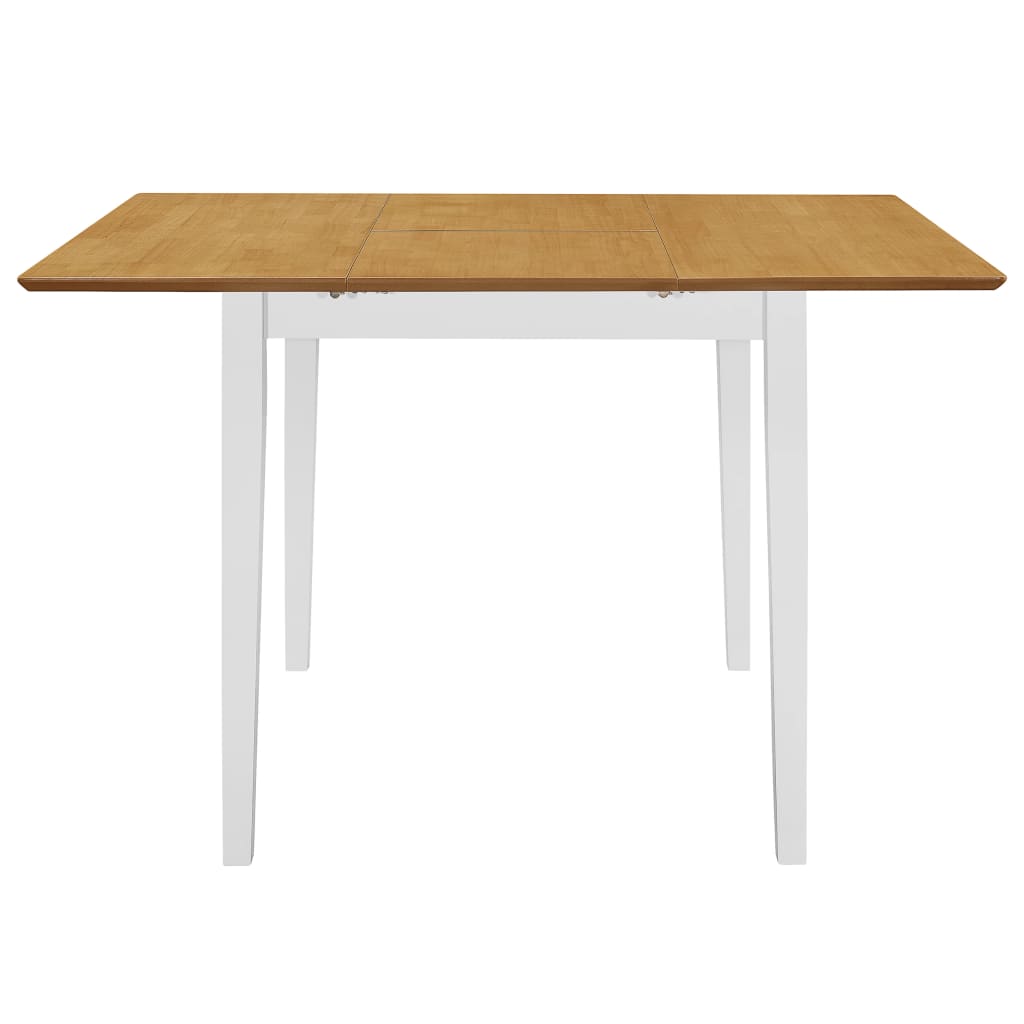 5 Piece Dining Set MDF White