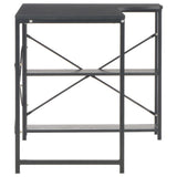 Computer Desk Black 120x72x70 cm