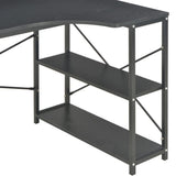 Computer Desk Black 120x72x70 cm