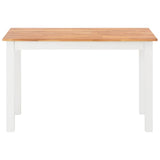5 Piece Dining Set Solid Oak Wood - Extra Image