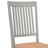 7 Piece Dining Set Solid Oak Wood