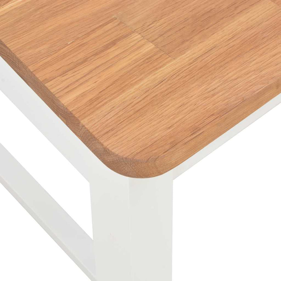 7 Piece Dining Set Solid Oak Wood