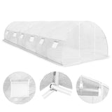 Greenhouse 27 m² 900x300x200 cm - Rear View