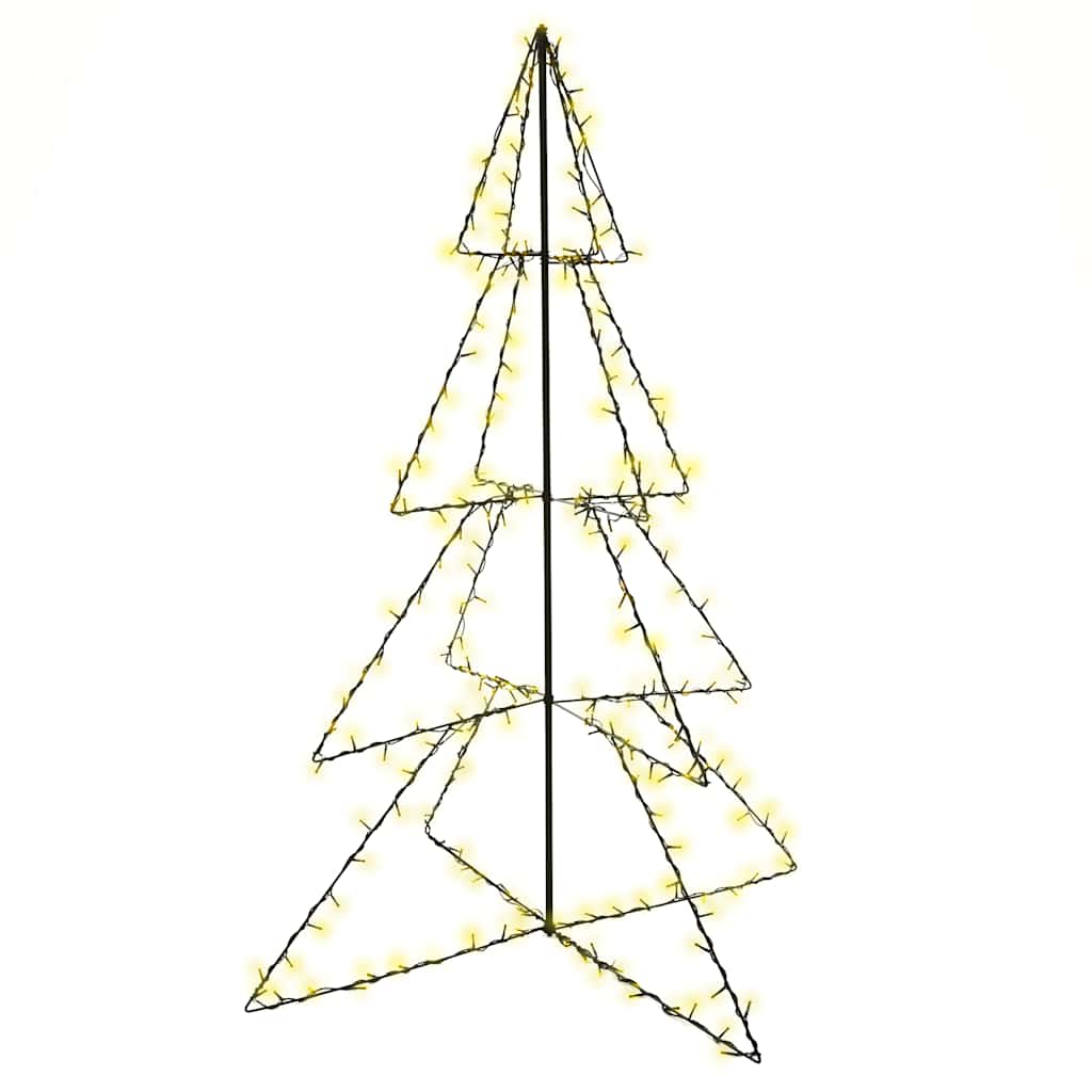 Christmas Cone Tree 240 LEDs Indoor and Outdoor 115x150 cm