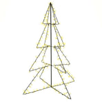 Christmas Cone Tree 240 LEDs Indoor and Outdoor 115x150 cm